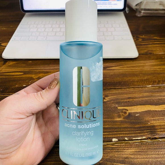 Clinique NEW Acne Solutions Clarifying Lotion Liquid Exfoliator w/Salicylic Acid - Picture 3 of 7